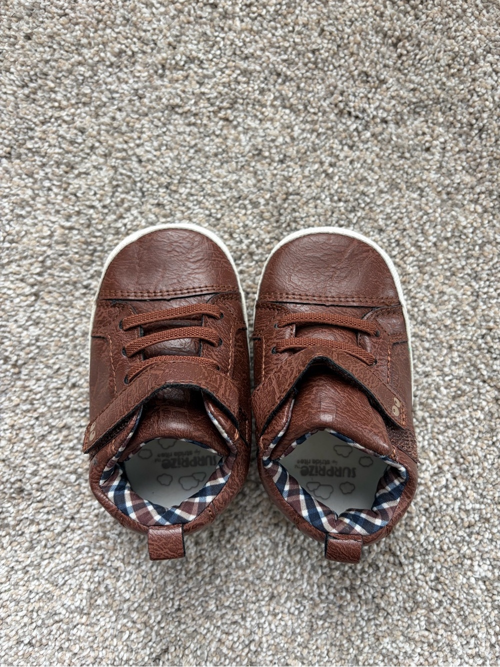 Toddler Brown Casual Shoes